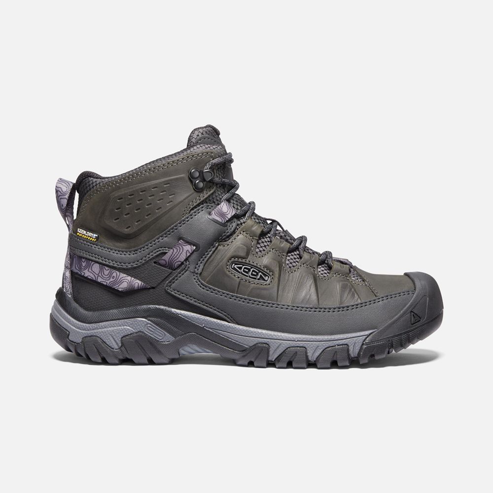 Bottes de Randonnée Keen Homme Noir | Targhee Iii Waterproof Mid | QRPFE-0825